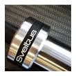SVELTUS MEN'S OLYMPIC BAR 220 cm V2 - FÉRFI V2 OLIMPIAI RÚD 220 CM FEKETE