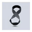 SVELTUS FIGURE 8 LIFTING STRAP 8-as alakú súlyemelő szíj