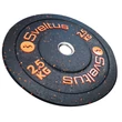 SVELTUS BUMPER PLATE- 45CM CROSSFIT TÁRCSASÚLY (2,5KG)
