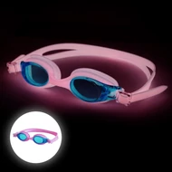 FINIS FLOWGLOW GOGGLES – SÖTÉTBEN VILÁGÍTÓ ÚSZÓSZEMÜVEG GYERMEKEKNEK (PINK)