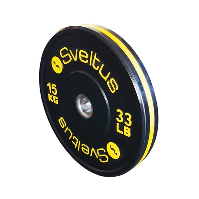 SVELTUS TRAINING OLYMPIC DISC - EDZŐ OLIMPIAI KORONG 15 KG X1
