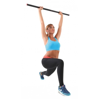 SVELTUS WEIGHTED STEEL BAR SÚLYOZOTT RÚD (100CM 1KG)