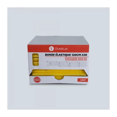 SVELTUS ELASTIC BANDS TPE LIGHT 30 darabos TPE gumiszalag készlet 120 cm