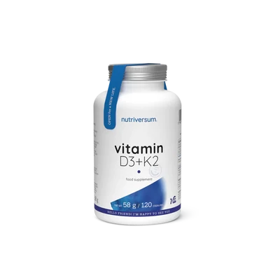 VITAMIN D3+K2 120 KAPSZULA
