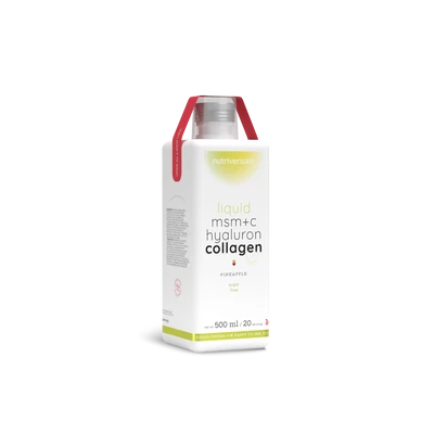 LIQUID MSM+C HYALURON COLLAGEN ANANÁSZ 500 ML több ízben
