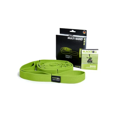 BLACKROLL MULTI BAND- TEXTILBE SZŐTT GUMIKÖTÉL FOGANTYÚKKAL