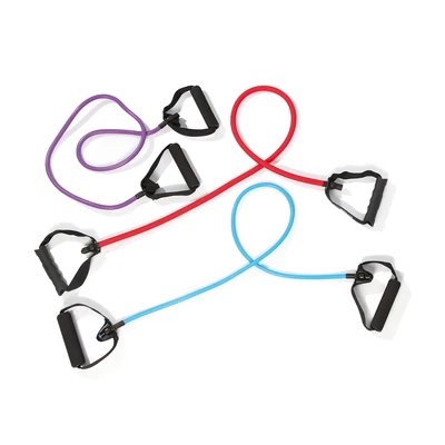 SVELTUS FITNESS TUBE gumikötél fogantyúval (STRONG)