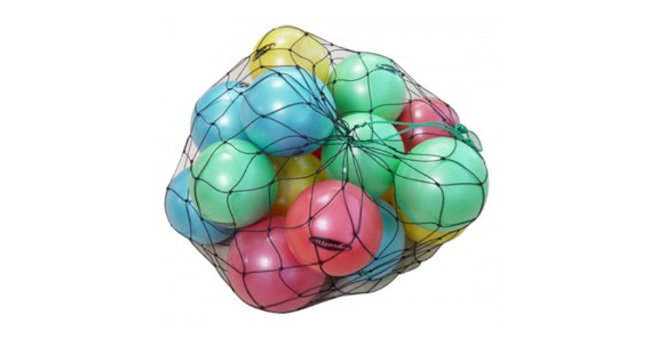 SVELTUS NET FOR SOFT BALLS pilates labda tartó háló - Állványok ...